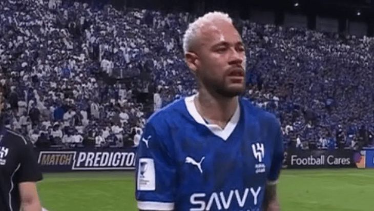 Neymar sai machucado em partida do Al-Hilal no 2º jogo após volta de lesão