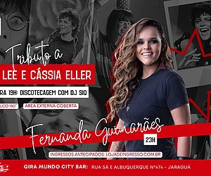 Fernanda Guimarães realiza tributo em homenagem a Rita Lee e Cássia Eller no Jaraguá