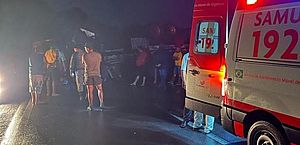 Samu atende feridos de 55 acidentes de trânsito durante o Feriadão de São João
