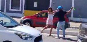 Agressor de mulher com garrafa de vidro em briga no Jaraguá era namorado dela