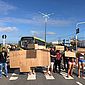 Moradores do São Jorge fecham a Avenida Josepha de Mello em protesto contra a SMTT