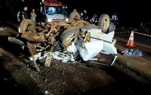 Cinco pessoas da mesma família morrem em grave acidente em rodovia de Goiás