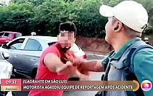 Repórter da Globo relata agressão durante matéria ao vivo