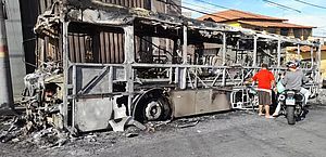 Ônibus são incendiados no terceiro ataque em dois dias em BH