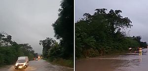 PRF alerta para interdições de rodovias em 3 municípios devido às chuvas em AL