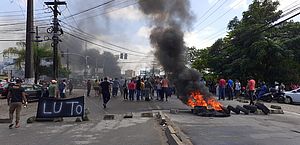 Protesto: após morte de motorista de app, grupos bloqueiam várias avenidas de Maceió