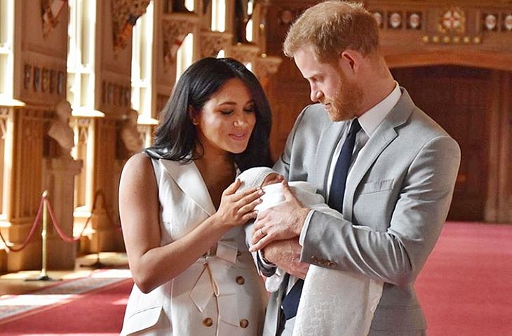 Príncipe Harry e Meghan Markle revelam o nome do filho
