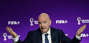 'Jogadores sabem que não podem apostar', diz presidente da Fifa