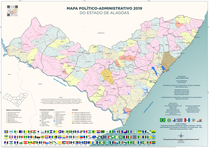 Governo Lança Coleção Inédita De Mapas De Alagoas E De Seus Municípios Tnh1 