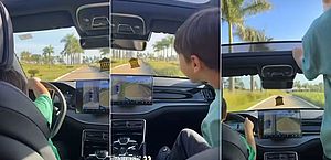 Detran toma atitude após filho de Gusttavo Lima ser filmado dirigindo carro de luxo
