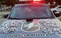 Polícia apreende arma de fogo, mais de 40 munições e drogas em Maceió
