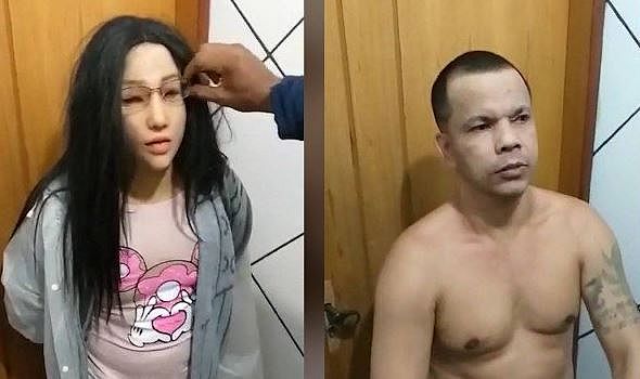 Traficante tentou escapar da cadeia vestido de mulher no RJ