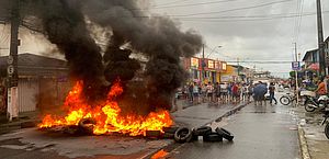 Santa Lúcia: moradores protestam contra a Prefeitura de Maceió e cobram pavimentação e saneamento