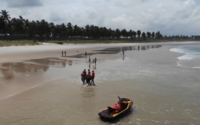 Vídeo: homem de 37 anos morre vítima de afogamento na Praia do Francês