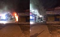 Vídeo: loja é destruída após ser tomada por incêndio no Centro de Maceió