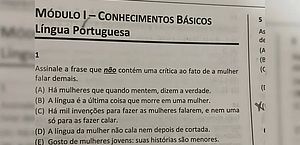 Questões de concurso público são anuladas por conteúdo machista