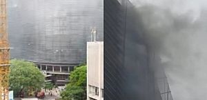 Incêndio atinge edifício Copan, histórico prédio no centro de São Paulo