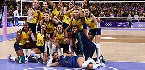 Brasil vence a República Dominicana e avança para a semifinal do vôlei feminino em Paris 2024