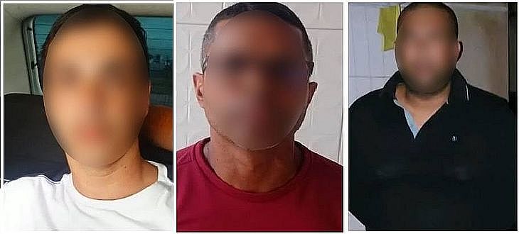 Três suspeitos de participação no furto milionário foram presos em Campina Grande, na Paraíba 